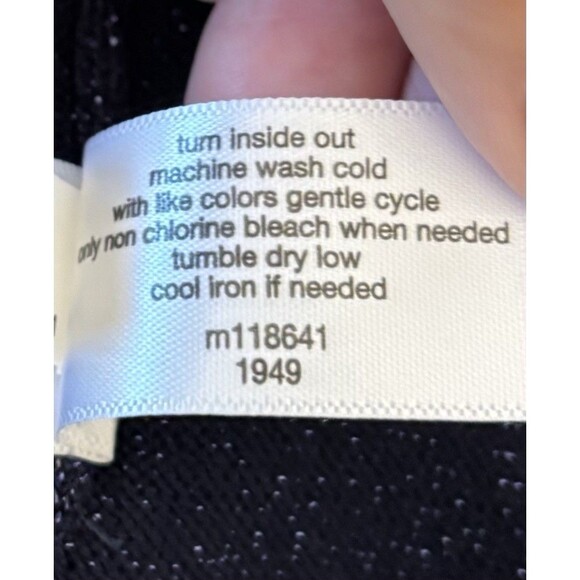 LANE BRYANT Lurex Open Front Modern Cardigan 22/24 Maritime Blue Sparkle Shimmer - Picture 9 of 11